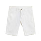 Dolce & Gabbana White Cotton Bermuda Shorts