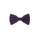 Cravatte e papillon in seta viola