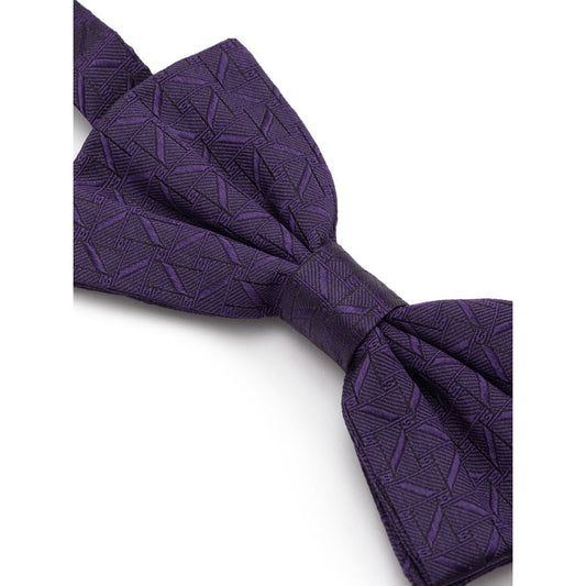 Cravatte e papillon in seta viola