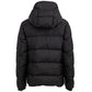 Schwarze Baumwolljacke