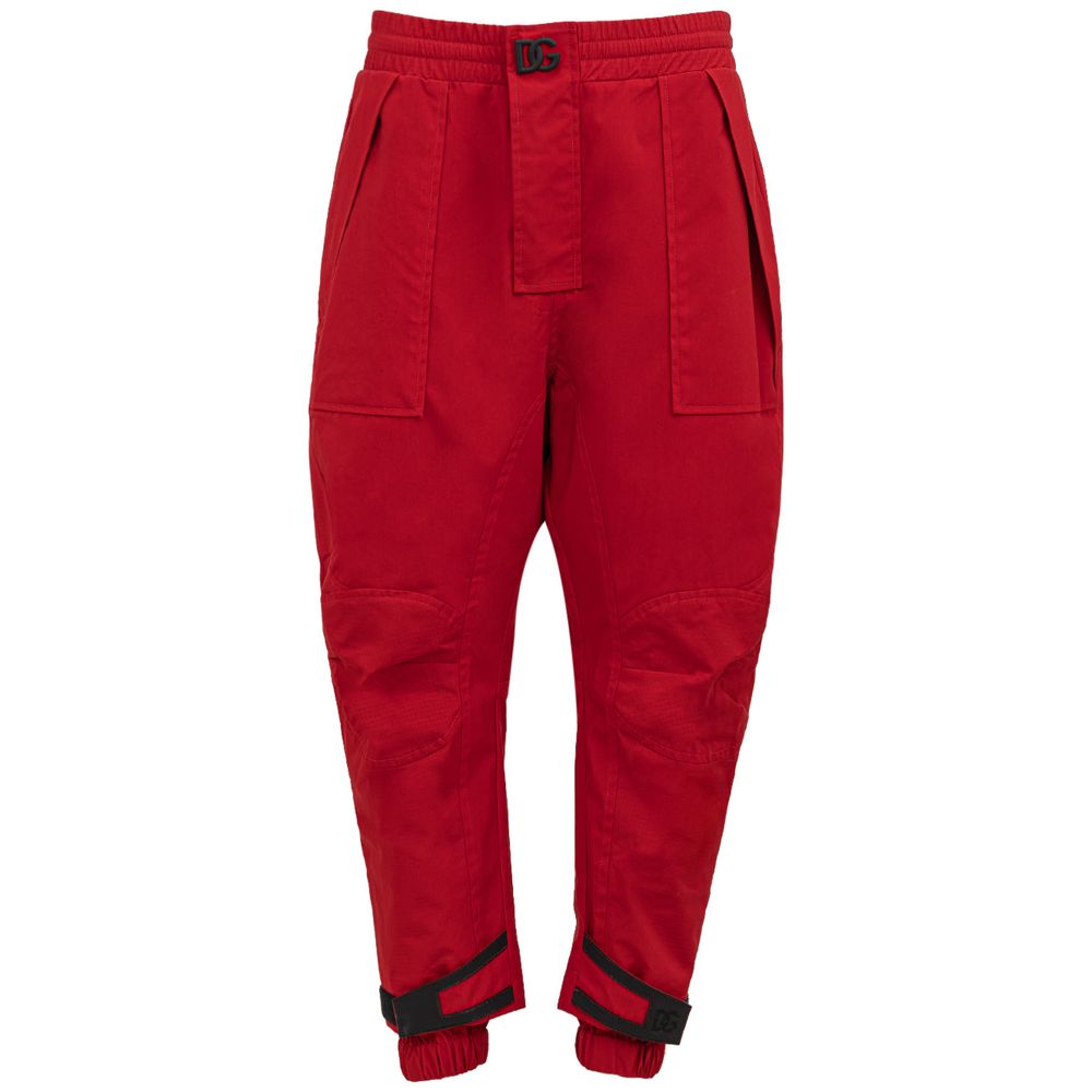 Rote Jeans und Hose aus Polyamid