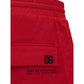 Rote Jeans und Hose aus Polyamid