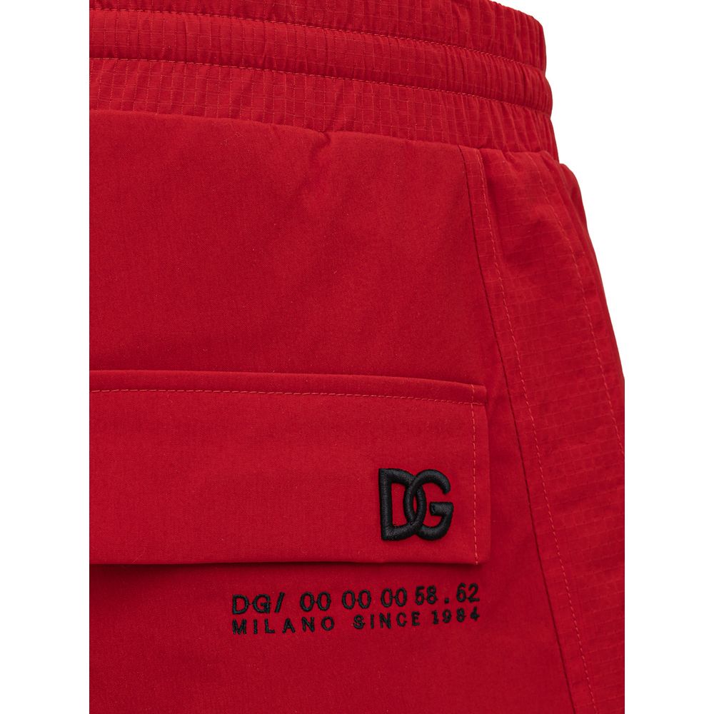 Rote Jeans und Hose aus Polyamid