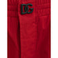 Rote Jeans und Hose aus Polyamid