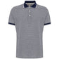 Blaues Poloshirt aus Baumwolle