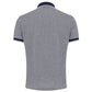 Blaues Poloshirt aus Baumwolle
