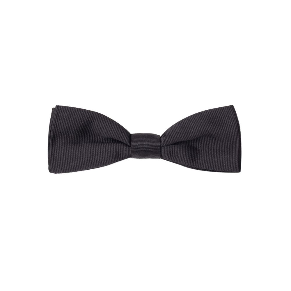 Cravatte e papillon in seta nera