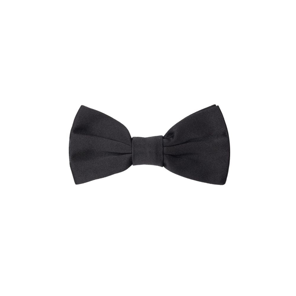 Cravatte e papillon in seta nera