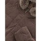 Giacca in cotone marrone