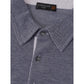 Polo in cotone blu