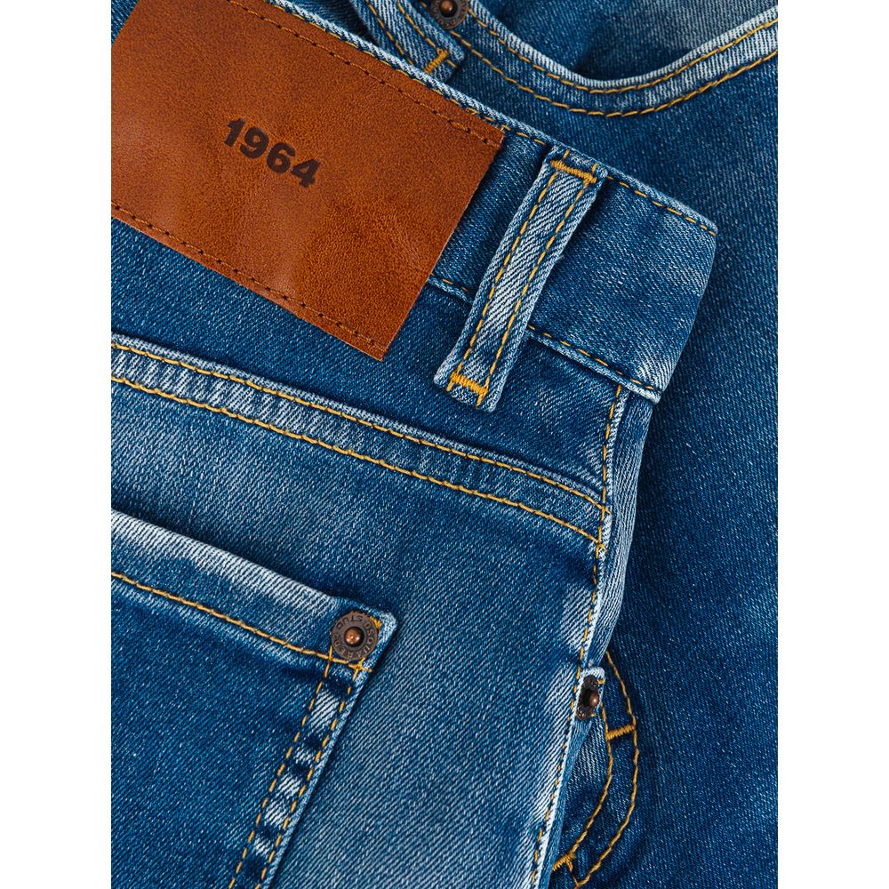 Jeans e pantaloni in cotone blu