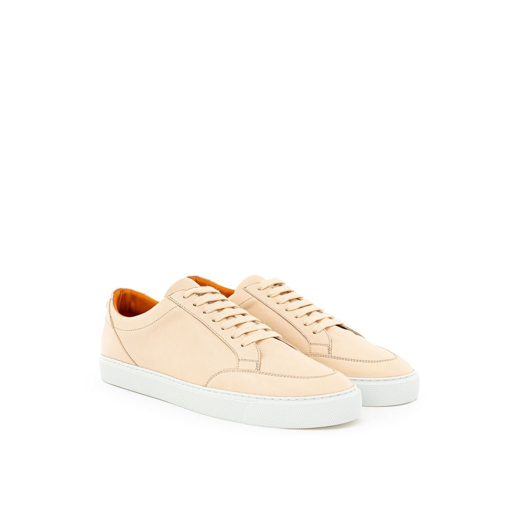Sneaker in pelle rosa