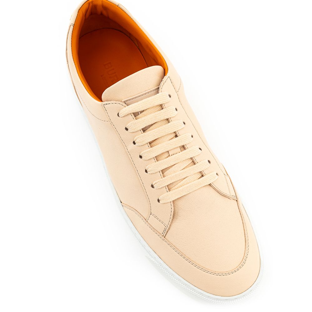 Sneaker in pelle rosa