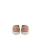 Sneaker in pelle rosa