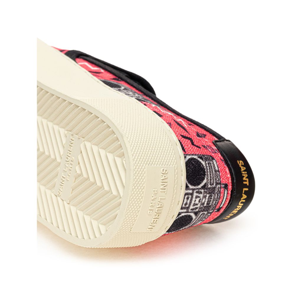 Rosa Baumwoll-Sneaker