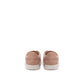Eleganti sneakers in pelle rosa per donna