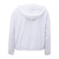 Maglione in viscosa bianco chic per donna