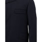 Elegante Wolljacke in charakteristischem Blau