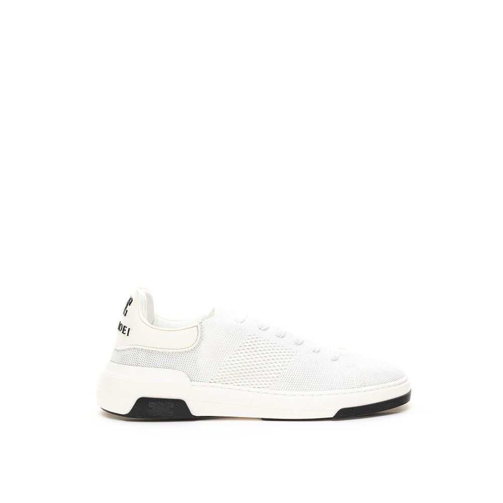 Elegante weiße Leder-Sneaker