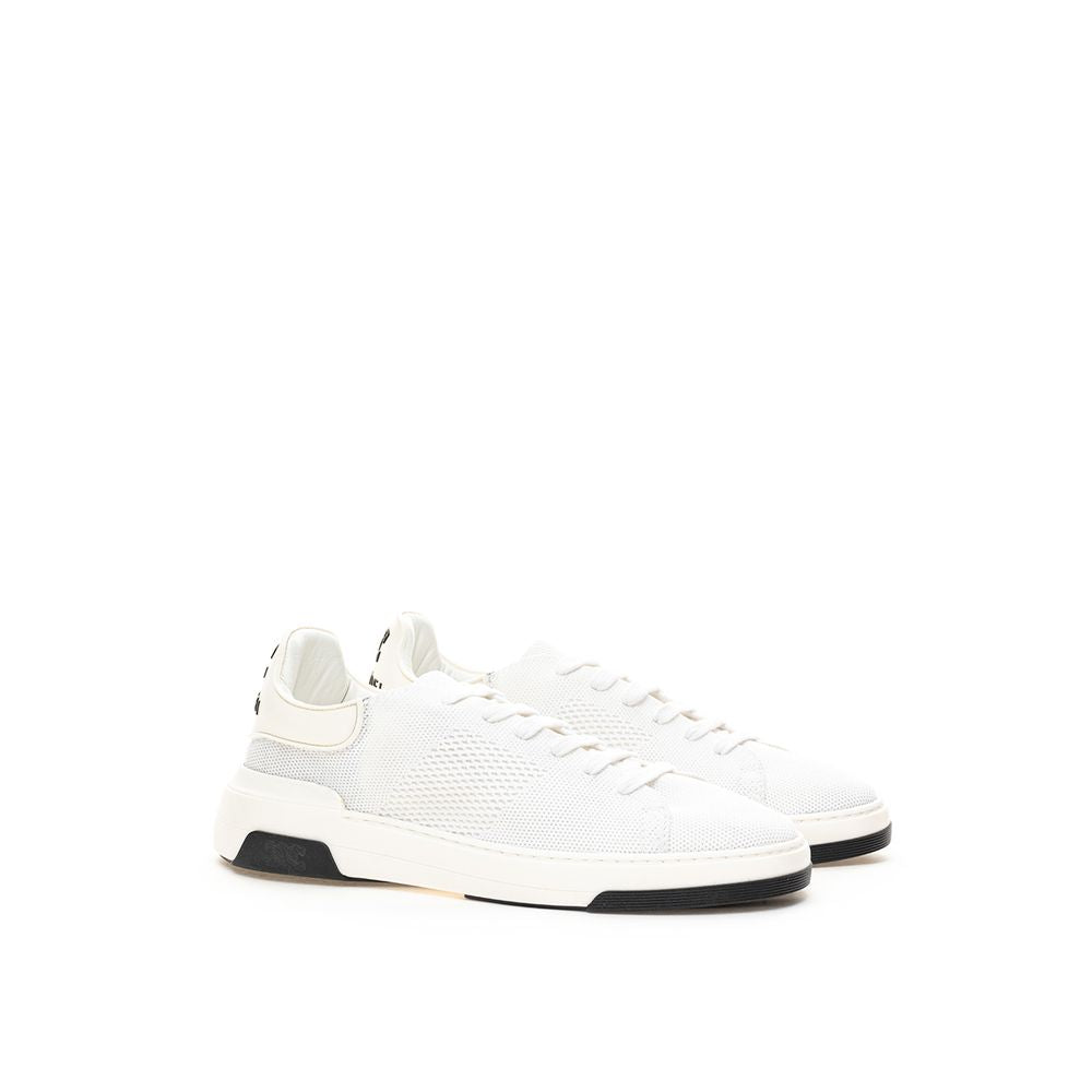 Elegante weiße Leder-Sneaker
