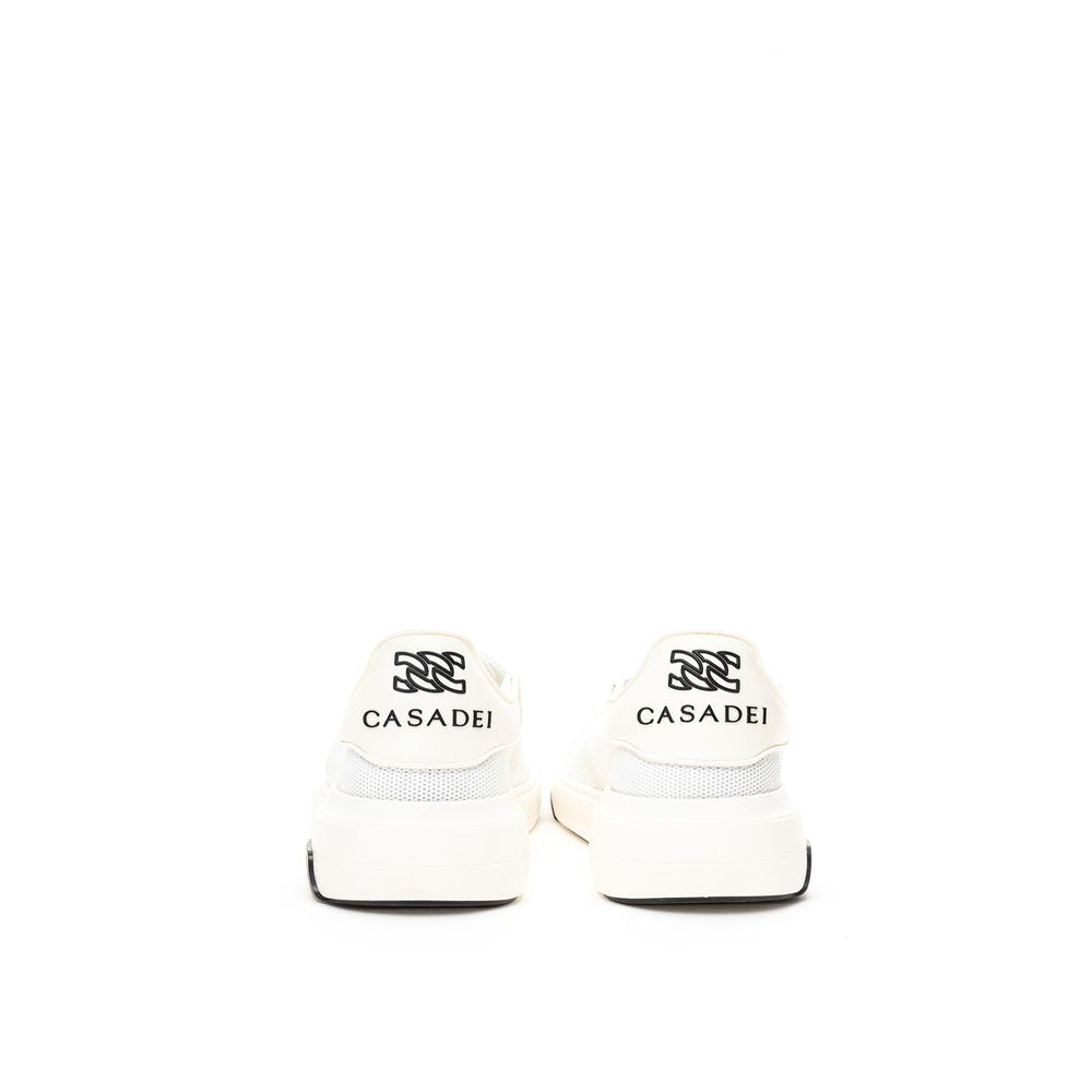 Elegante weiße Leder-Sneaker