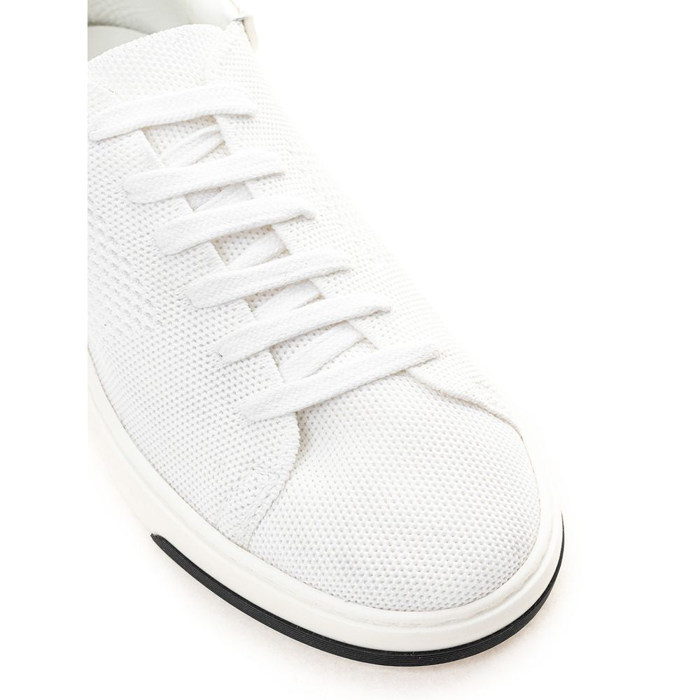 Elegante weiße Leder-Sneaker