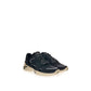 Black Suede Leather Sneaker