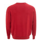 Edler roter Baumwollpullover