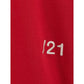 Edler roter Baumwollpullover