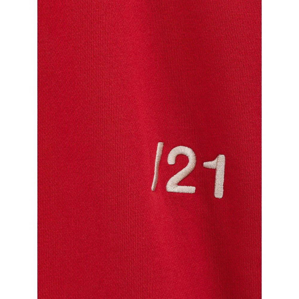 Edler roter Baumwollpullover