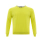 Sonnengelber Pullover aus italienischer Baumwolle