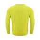 Sonnengelber Pullover aus italienischer Baumwolle