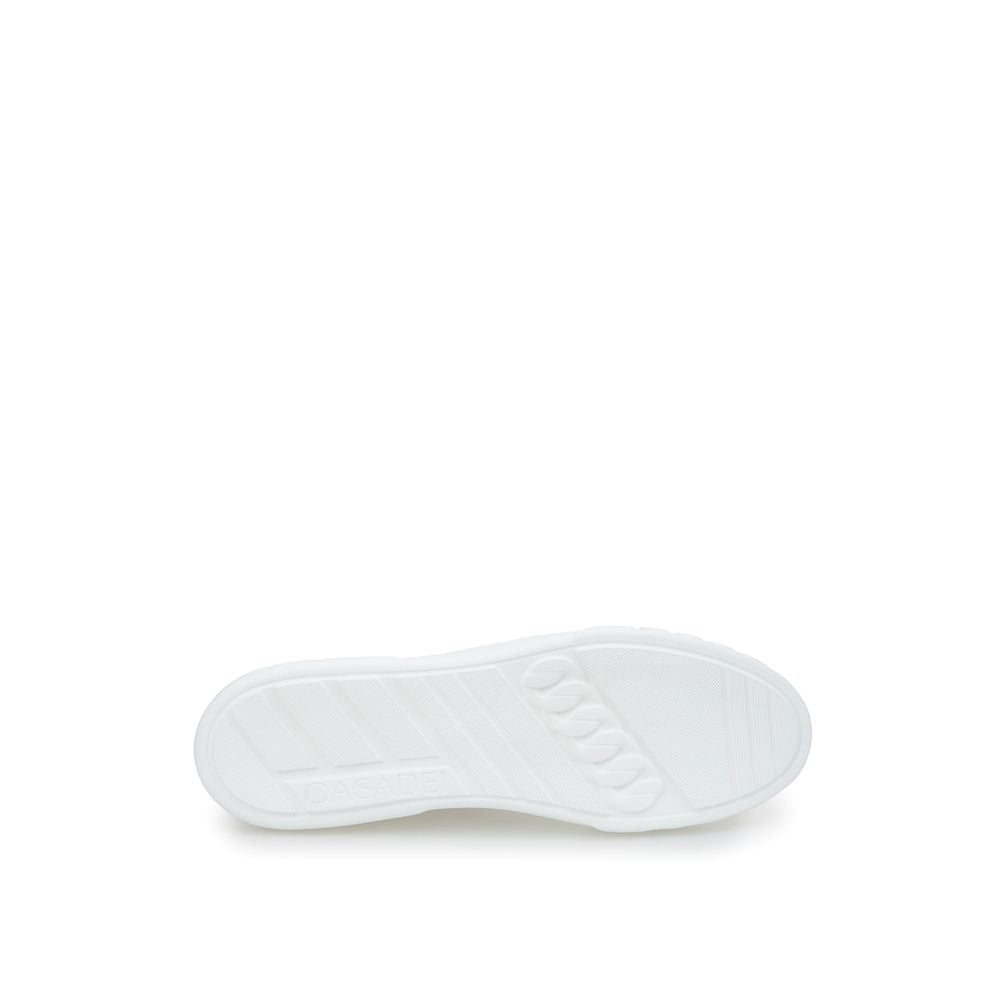 Elegante weiße Leder-Sneakers