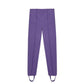 Elegant Purple Viscose Pants