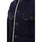 Giacca in cotone blu