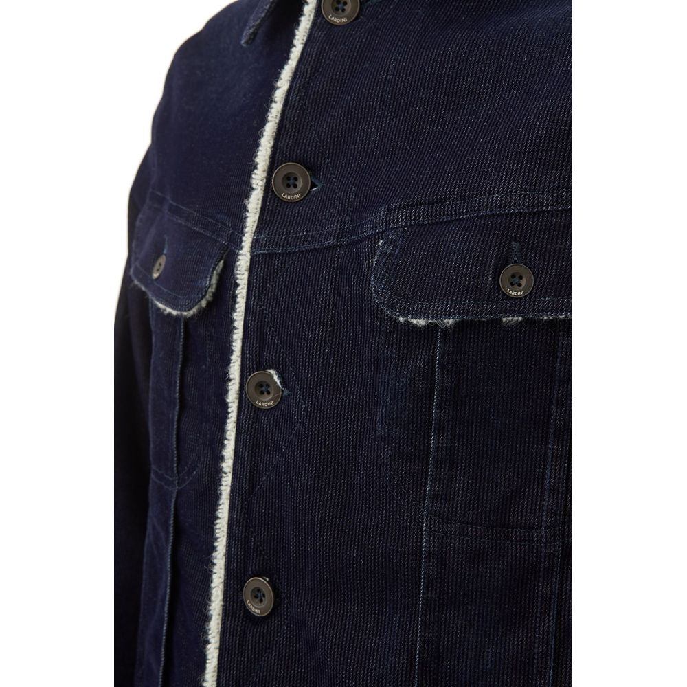 Giacca in cotone blu