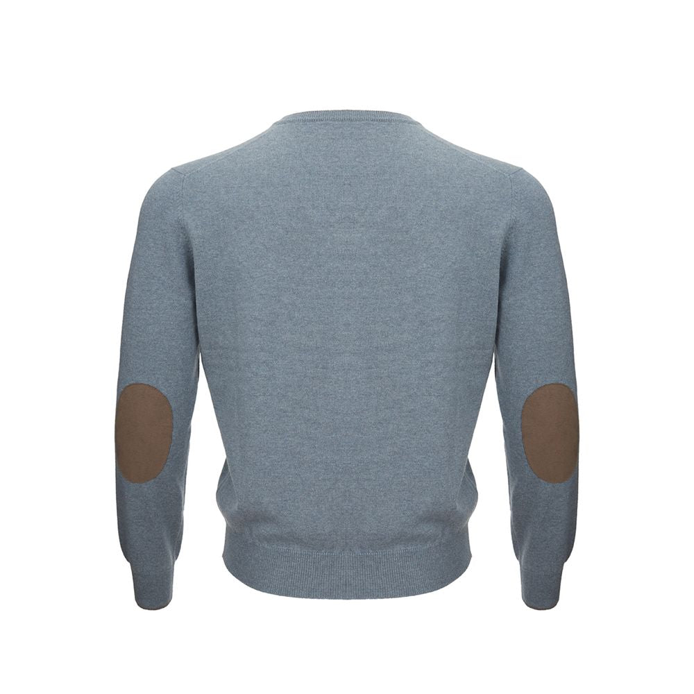 Eleganter Kaschmirpullover in schickem Grau