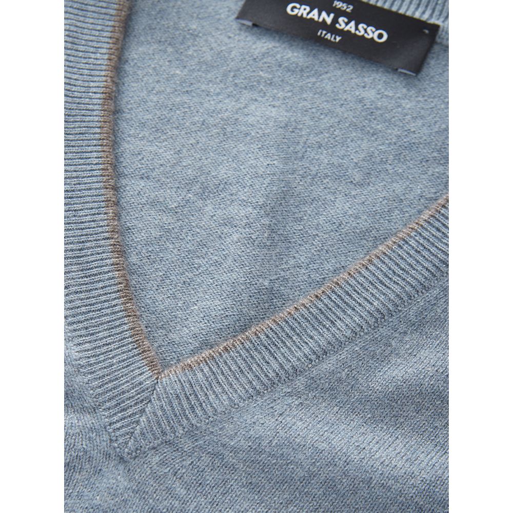 Eleganter Kaschmirpullover in schickem Grau