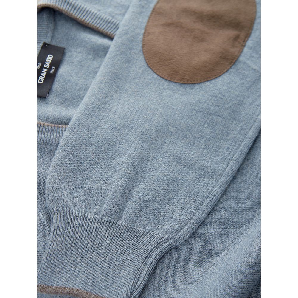 Eleganter Kaschmirpullover in schickem Grau