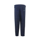 Blaue Leinenjeans und Hose