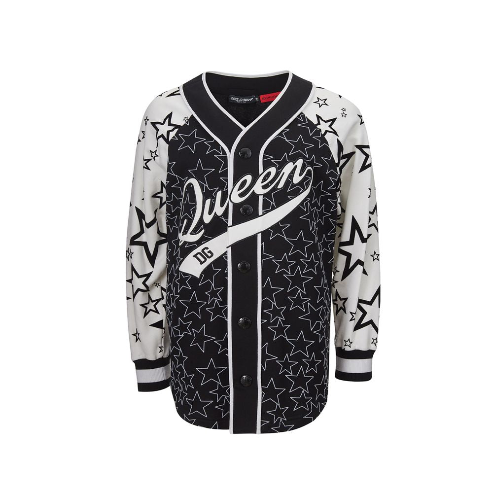 Maglione in cotone nero chic per donna