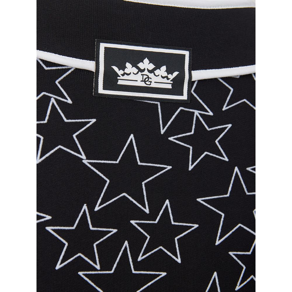 Maglione in cotone nero chic per donna