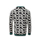 Elegante maglione in cotone nero per uno stile sofisticato