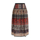 Voyage Imaginaire midi Skirt
