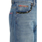 Jeans with floral details