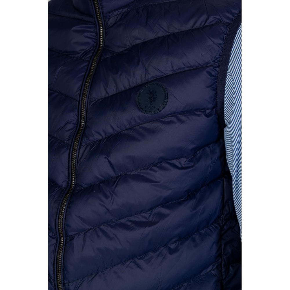 Blue Polyamide Jacket