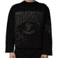 Dolce & Gabbana Black DG Heaven Crew Neck Pullover Sweater