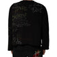 Dolce & Gabbana Black DG Heaven Crew Neck Pullover Sweater