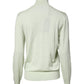 Dolce & Gabbana Light Green Wool Turtleneck Pullover Sweater