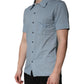Dolce & Gabbana Blue Cotton Button Down Casual Men Polo Shirt
